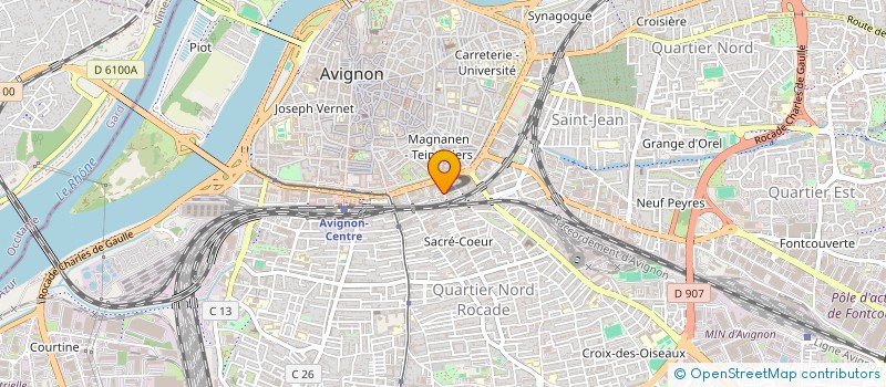 localisation de l'entreprise DURANTON ET CIE TORREFACT CAFE à AVIGNON