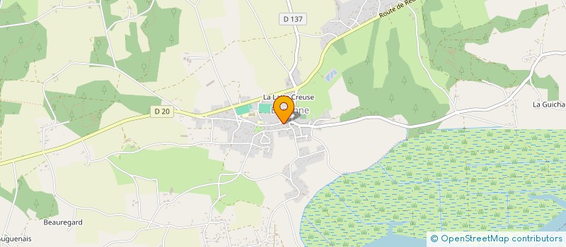 localisation de l'entreprise DURANTY  BEGANNE