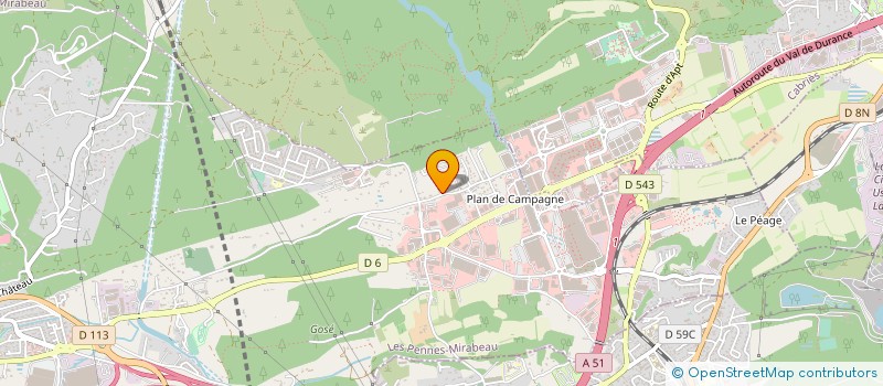 localisation de l'entreprise DURAO CARRELAGES à LES PENNES-MIRABEAU
