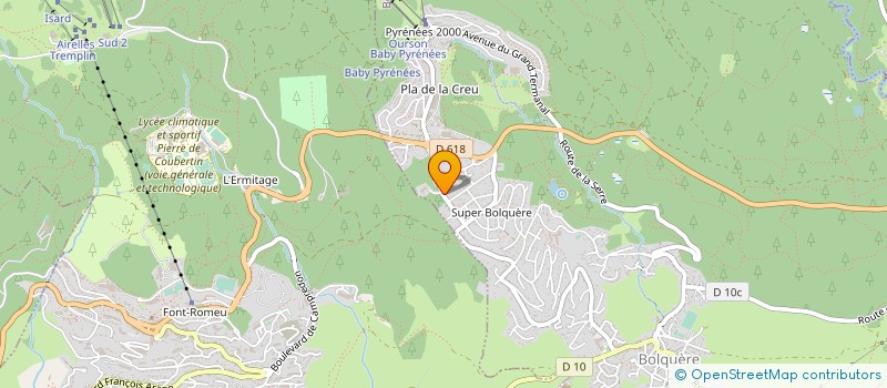 localisation de l'entreprise DURBAN FRERES PROMOTION TOURISME  BOLQUERE