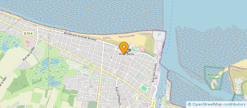 localisation de l'entreprise DURBAN IMMOBILIER ET CONSTRUCTIONS  OUISTREHAM