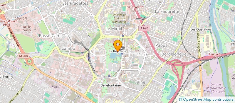 localisation de l'entreprise DURBE-CLOVIS  TOULOUSE