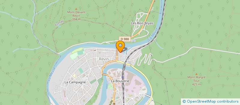 localisation de l'entreprise DURBECQ EURO MULTI SERVICE DURBECQ EMS à REVIN