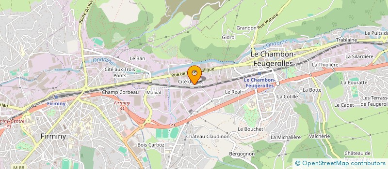 localisation de l'entreprise DURDEM à LE CHAMBON-FEUGEROLLES