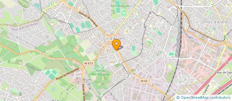 localisation de l'entreprise DURETTI TECHNOLOGIES à MONTPELLIER