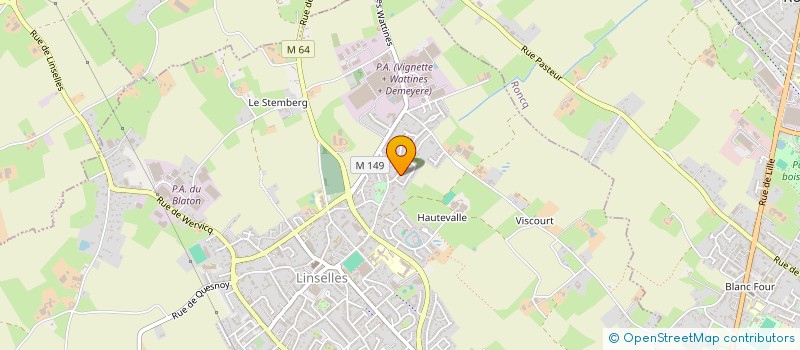 localisation de l'entreprise DURETZ.LINSELLES.CONSEILS à LINSELLES