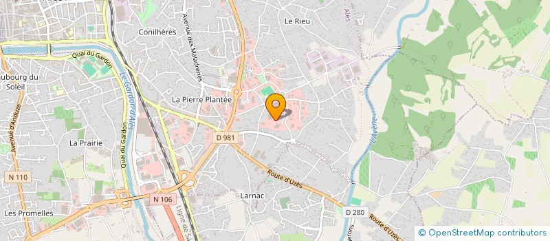 localisation de l'entreprise DURFORT  ALES