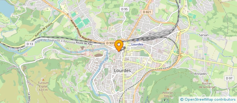 localisation de l'entreprise DURGA  LOURDES