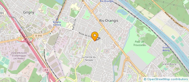 localisation de l'entreprise DURGA SUPER MARCHE à RIS-ORANGIS