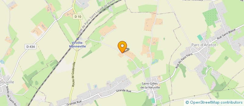 localisation de l'entreprise DURICHE  SAINT-GILLES-DE-LA-NEUVILLE