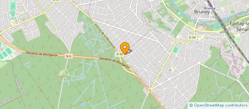 localisation de l'entreprise DURICHE FAMILY'S  BRUNOY