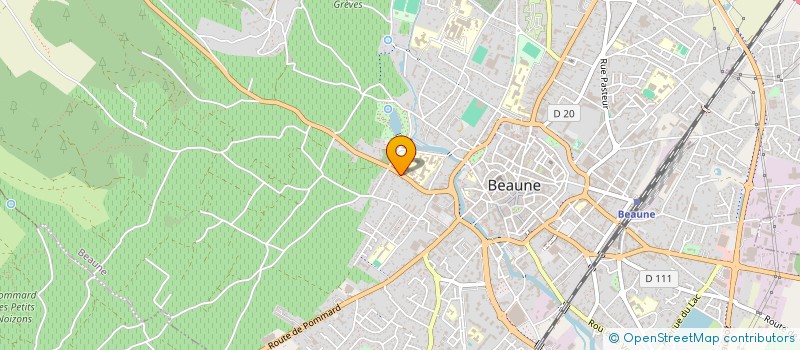 localisation de l'entreprise DURIEUX PIERRE à BEAUNE