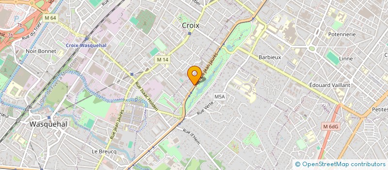 localisation de l'entreprise DURIEZ INVEST  ROUBAIX