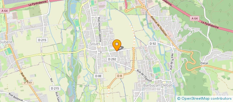 localisation de l'entreprise DURIFLAM  SOUES