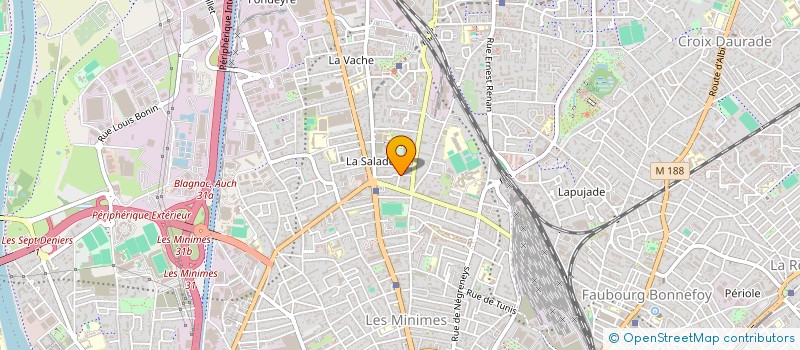 localisation de l'entreprise DURIGON 2 à TOULOUSE