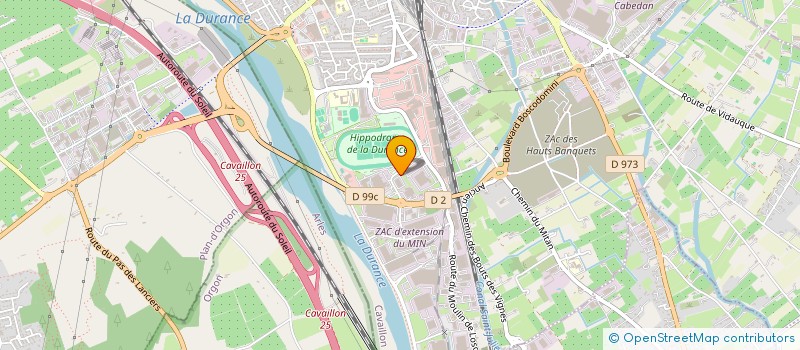 localisation de l'entreprise DURIMMO  CAVAILLON