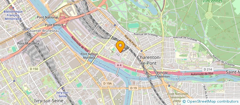 localisation de l'entreprise DURIVAUX CHEN  CHARENTON-LE-PONT