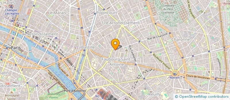 localisation de l'entreprise DUROC 12  PARIS