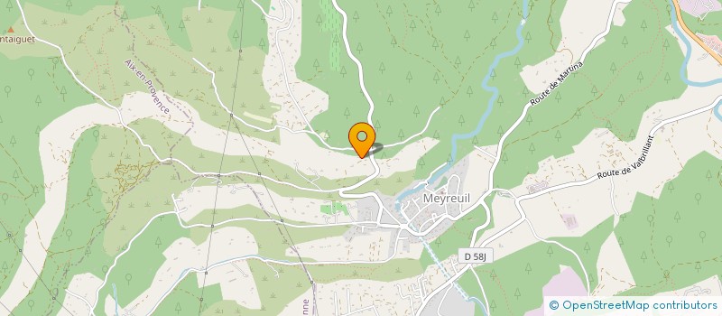 localisation de l'entreprise DUROC  MEYREUIL