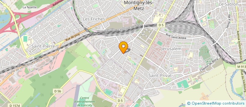 localisation de l'entreprise DUROCHER-KARAKUS à MONTIGNY-LES-METZ