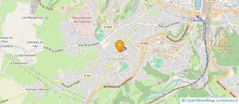 localisation de l'entreprise DURONAJ 2 à CHERBOURG-EN-COTENTIN