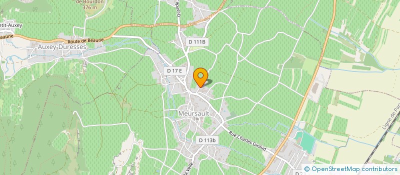 localisation de l'entreprise DURPHALAC  MEURSAULT