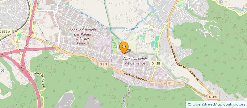 localisation de l'entreprise DURRENBERG à GEMENOS