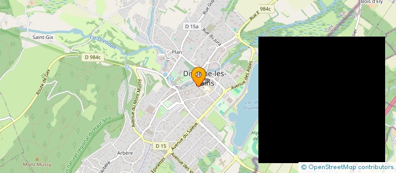 localisation de l'entreprise DURRIEU-ENSENAT à DIVONNE-LES-BAINS