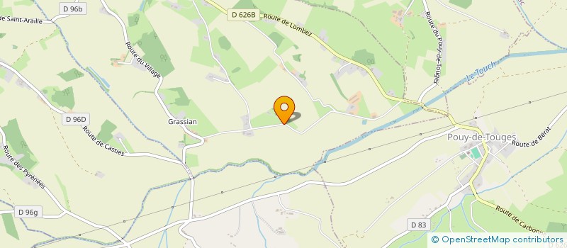 localisation de l'entreprise DURRIEU JONATHAN  SAINT-ARAILLE