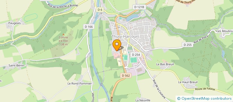 localisation de l'entreprise DURTANGES à THURY-HARCOURT-LE-HOM
