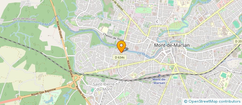 localisation de l'entreprise DURU ET HAUSSEGUY IMMO  SAINT-PIERRE-DU-MONT