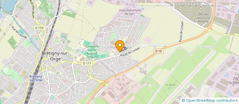 localisation de l'entreprise DURUAL LABORATOIRE DE PROTHESES DENTAIRE à LE PLESSIS-PATE