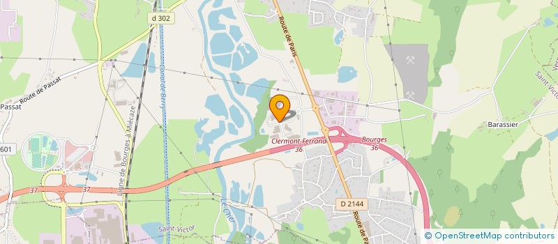 localisation de l'entreprise DURUM SA  SAINT-VICTOR