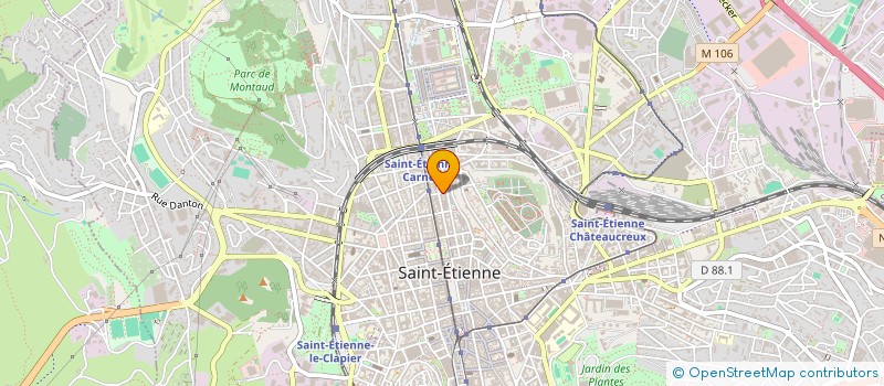 localisation de l'entreprise DURY  SAINT-ETIENNE