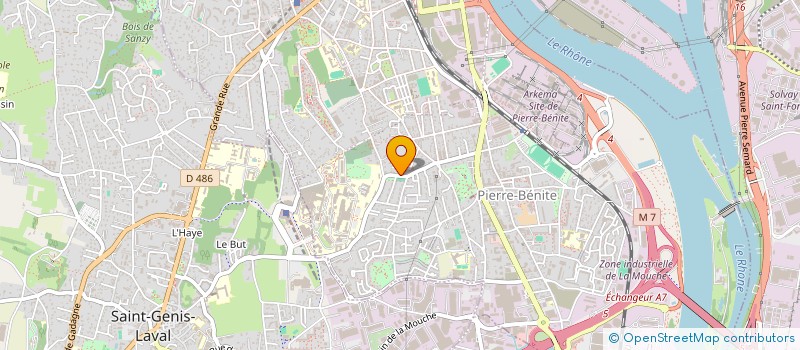 localisation de l'entreprise DURY ARTISAN BOIS  LYON