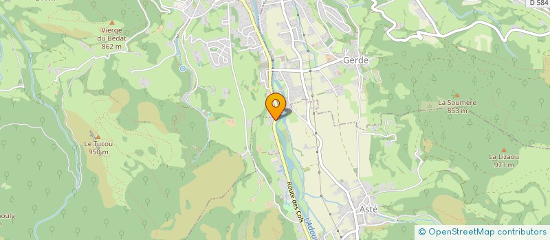 localisation de l'entreprise DUS  ASTE