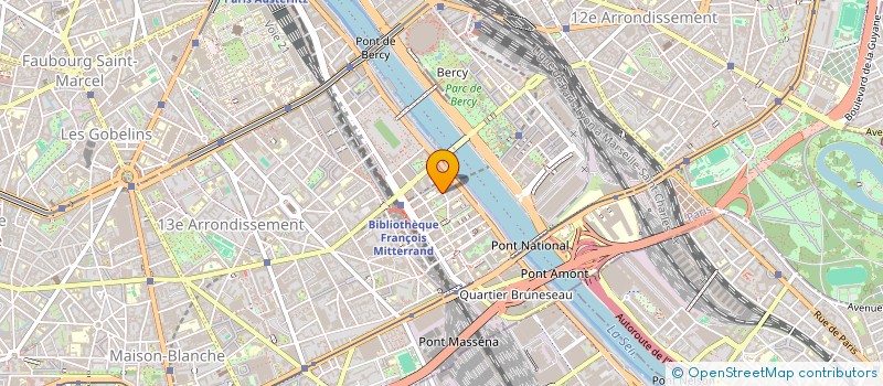 localisation de l'entreprise DUSAPIN & ASSOCIES ARCHITECTE  PARIS