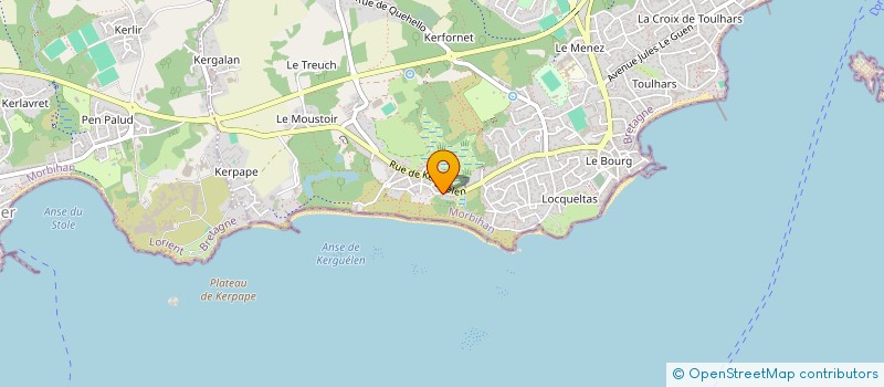 localisation de l'entreprise DUSCHO  LARMOR-PLAGE