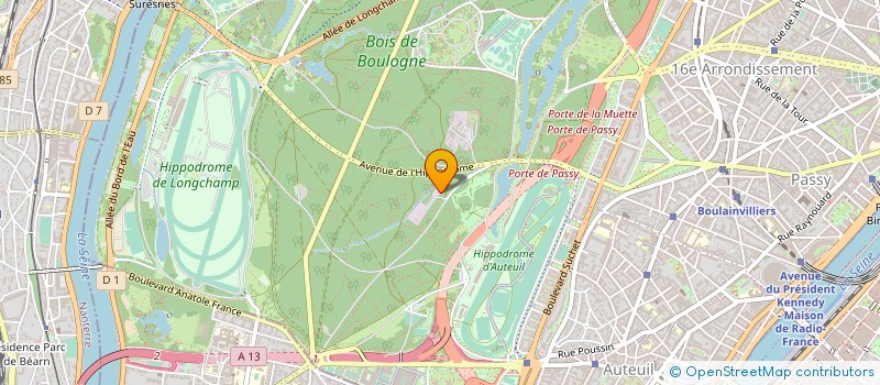 localisation de l'entreprise DUSEG SNC à PARIS