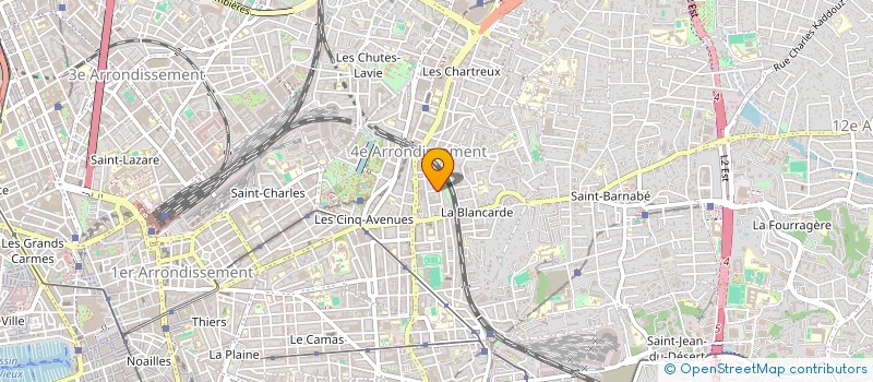 localisation de l'entreprise DUSER à MARSEILLE