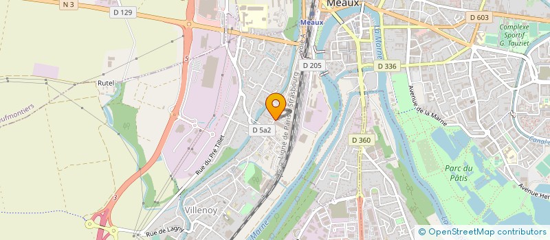 localisation de l'entreprise DUSOH  VILLENOY