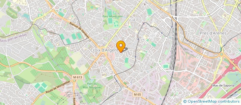 localisation de l'entreprise DUSS à MONTPELLIER