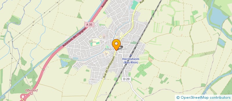 localisation de l'entreprise DUSS  OFFENDORF