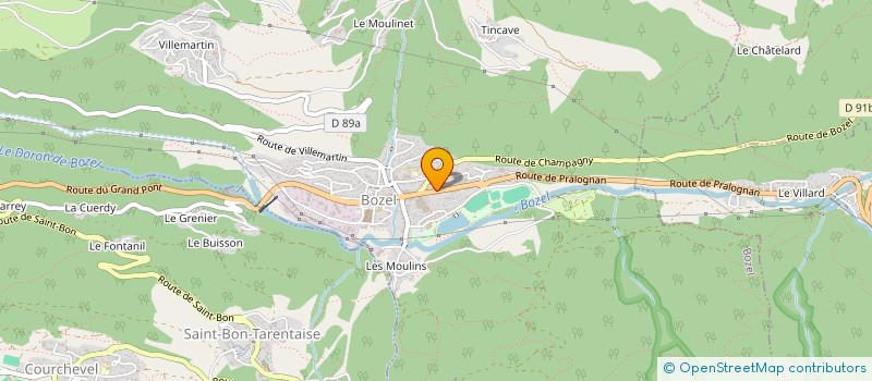 localisation de l'entreprise DUSSENWART  BOZEL