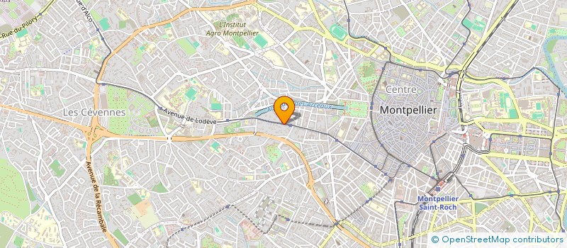 localisation de l'entreprise DUSSOLLE GUSTINELLI à MONTPELLIER