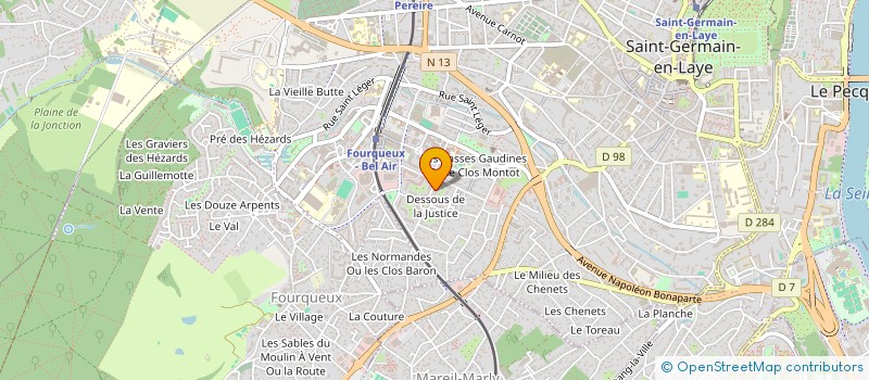 localisation de l'entreprise DUSSOUILLEZ H&P  SAINT-GERMAIN-EN-LAYE