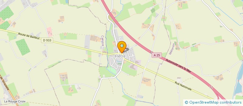 localisation de l'entreprise DUST BUSTERS PROPRETE  FLETRE