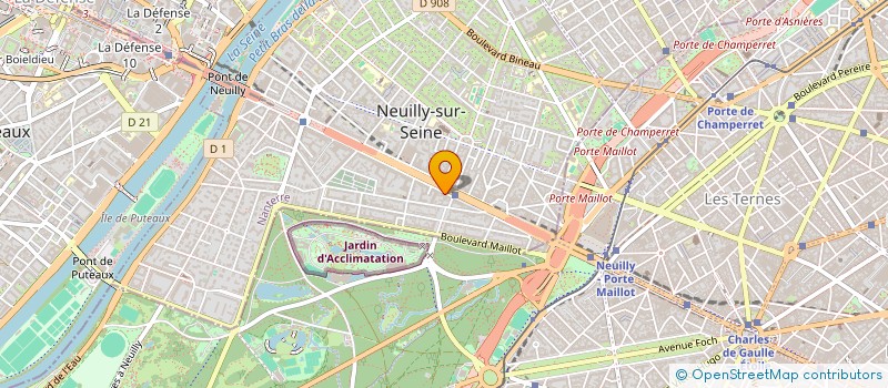localisation de l'entreprise DUST EVENTS à NEUILLY-SUR-SEINE
