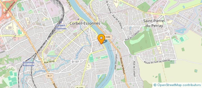 localisation de l'entreprise DUSTYWAY SERVICES à CORBEIL-ESSONNES