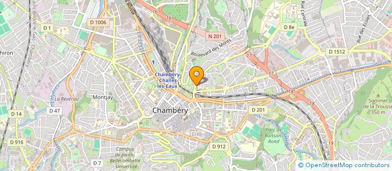 localisation de l'entreprise DUSUD  CHAMBERY